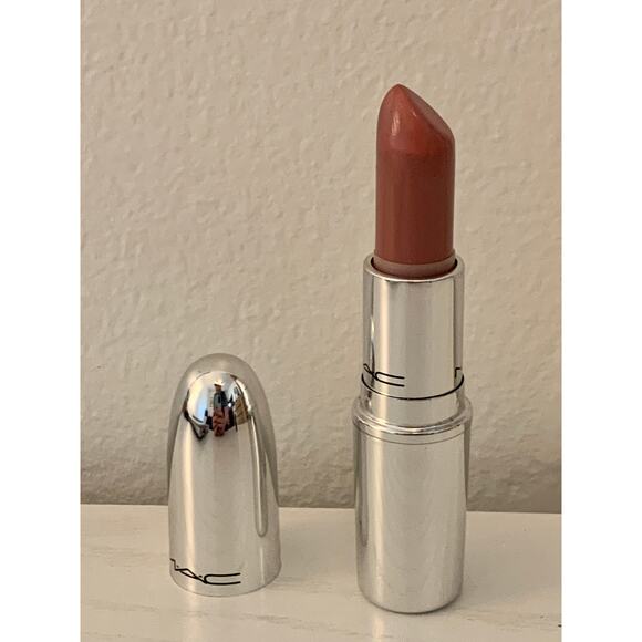 MAC Cremesheen Babetown Shiny Pretty Things Lipstick RARE HTF *USED* Pink Nude - Picture 1 of 9